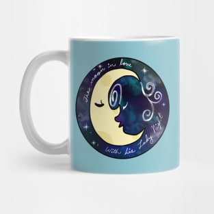 The Moon and His Love Mug